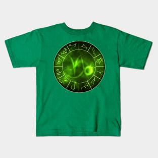 Capricorn Zodiac Symbol Kids T-Shirt